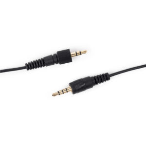 Rodeane樂笛 3.5mm 鍍金公公螺鎖式連接線TRRS 安卓iOS手機適用 40cm 音源線 麥克風/耳機/喇叭