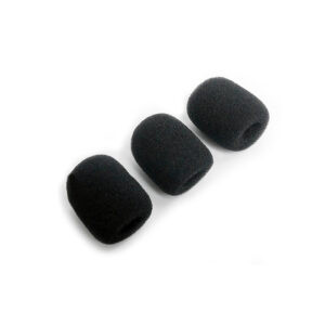 【Rodeane樂笛 麥克風海棉套 RD-M08 3入】小蜜蜂/領夾麥/小型麥克風 降噪 咪頭 麥克風套 海綿套 海綿罩 防風罩 麥克風罩