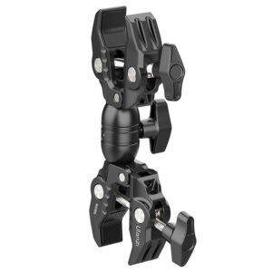 【Ulanzi R096 雙頭大力夾蟹鉗夾】C型夾 魔術手臂 雲台怪手 攝影配件夾 手機/運動相機自拍隨處夾