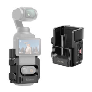 【Ulanzi PK-06 專用擴展轉接件】適用DJI Pocket3 轉運動相機Gopro/Action接口/冷靴 1/4 拓展框 橫豎拍 Vlog 直播 Expansion Adapter for DJI Osmo Pocket 3 C014
